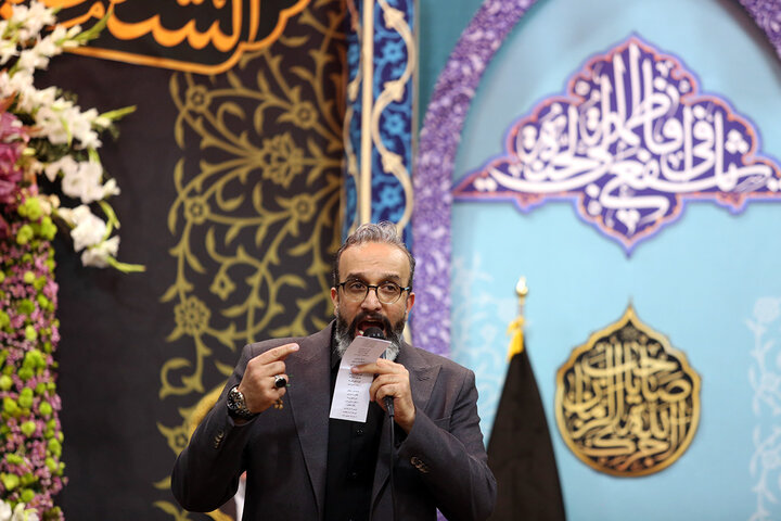 عزاداری شب سالگرد تخریب قبور ائمه بقیع(ع) در حرم بانوی کرامت