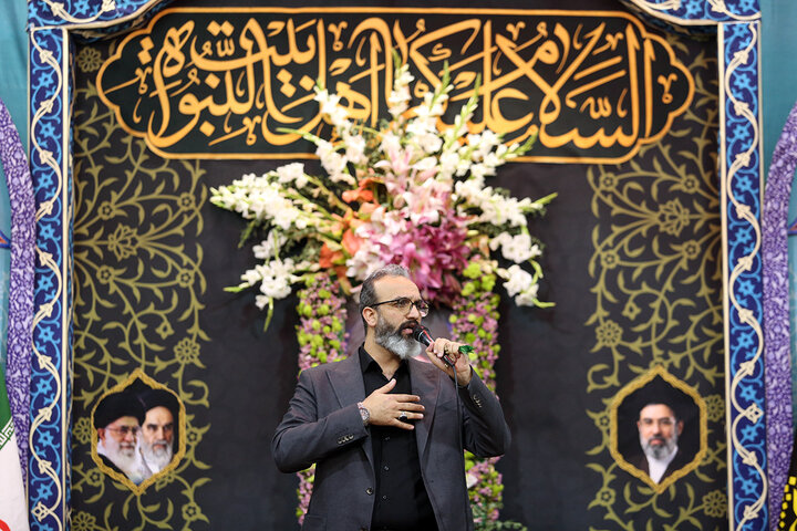 عزاداری شب سالگرد تخریب قبور ائمه بقیع(ع) در حرم بانوی کرامت