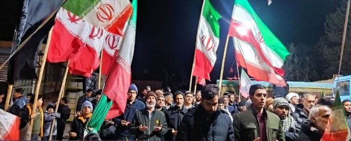 تصاویر/ تجمع شبانه در شهر محی آباد