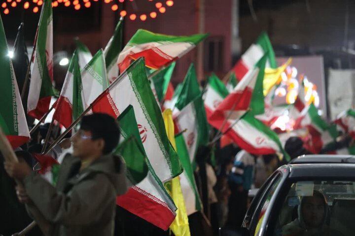 تصاویر/ تجمع شبانه در شهر رفسنجان
