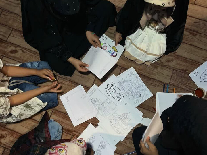 حوزه/ موکب دانشگاه علم و هنر در ایام نوروز۱۴۰۵
