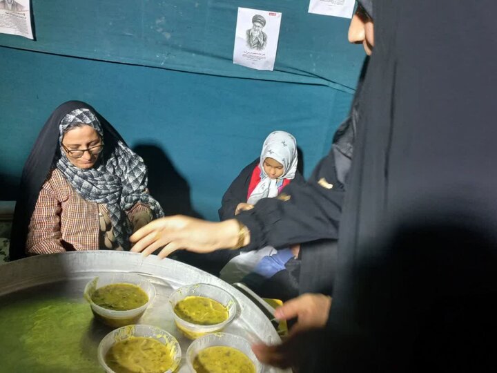 تصاویر/ موکب مدرسه علمیه تخصصی فاطمه الزهرا(س)شهر اردکان