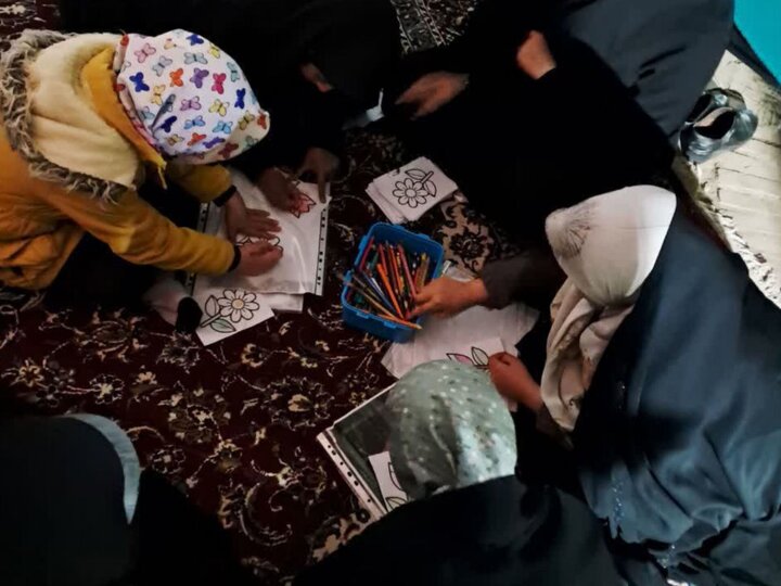 تصاویر/ موکب مدرسه علمیه تخصصی فاطمه الزهرا(س)شهر اردکان