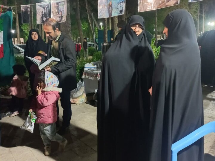 تصاویر/ موکب مدرسه علمیه تخصصی فاطمه الزهرا(س)شهر اردکان