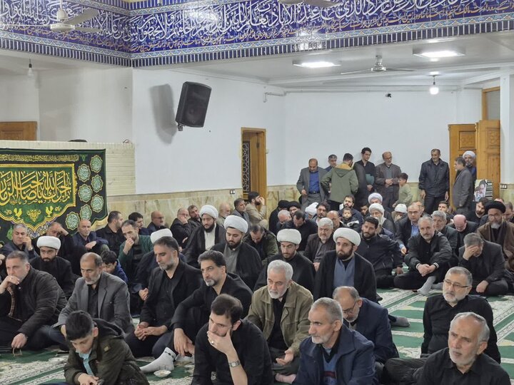 تصاویر/ یادبود شهادت قائد شهید در مسجد گلشن شهرستان لنگرود