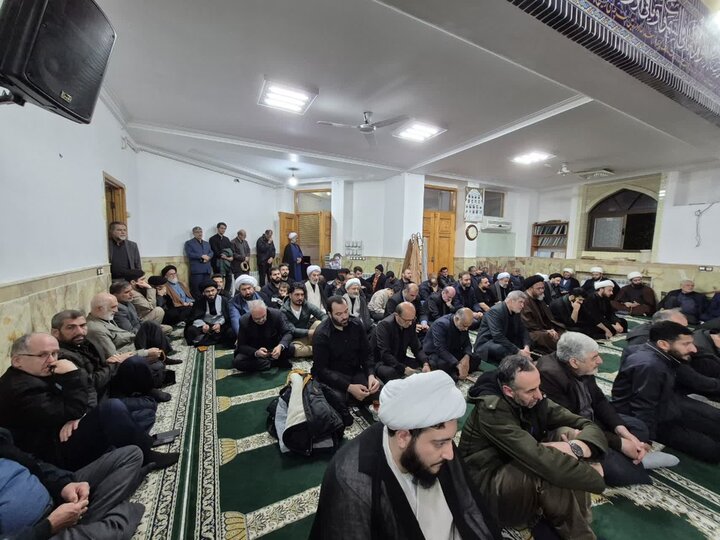 تصاویر/ یادبود شهادت قائد شهید در مسجد گلشن شهرستان لنگرود