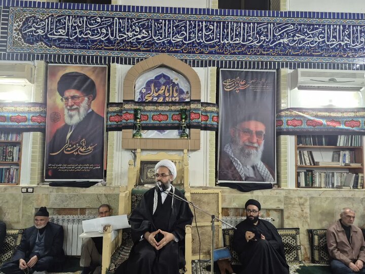 تصاویر/ یادبود شهادت قائد شهید در مسجد گلشن شهرستان لنگرود
