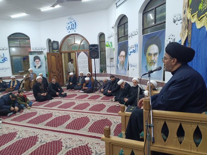 تصاویر/ مراسم بزرگداشت شهادت قائد امت در مدرسه علمیه امام صادق رودسر