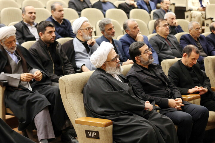 تصاویر/ بزرگداشت بنده خوب خدا شهید دکتر علی لاریجانی