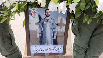 تصاویر/تشییع و خاکسپاری شهید محمد بیاتی پیردوستی در کوهدشت