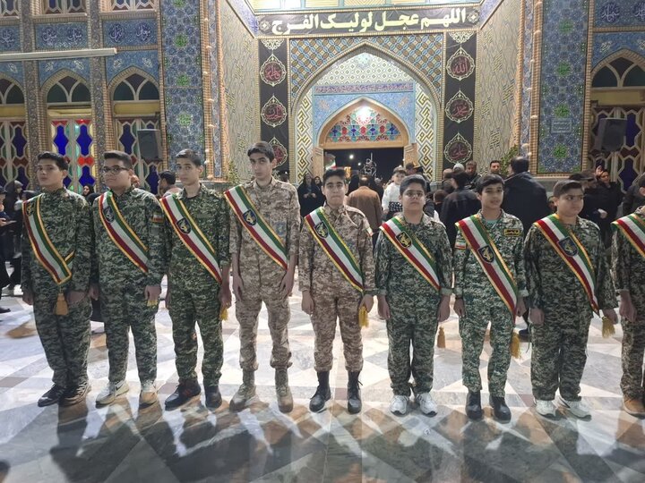 تصاویر/تشییع باشکوه پیکر شهید دفاع مقدس رمضان سرگرد مهندس پیام رجبی درآران وبیدگل