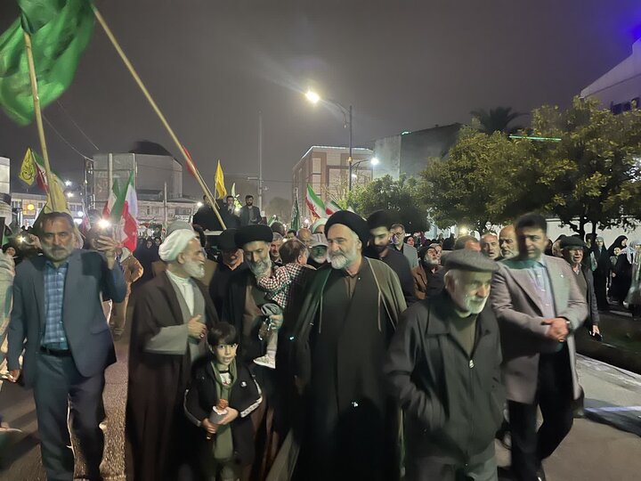 نوشهر و بیست و نهمین شب حماسه