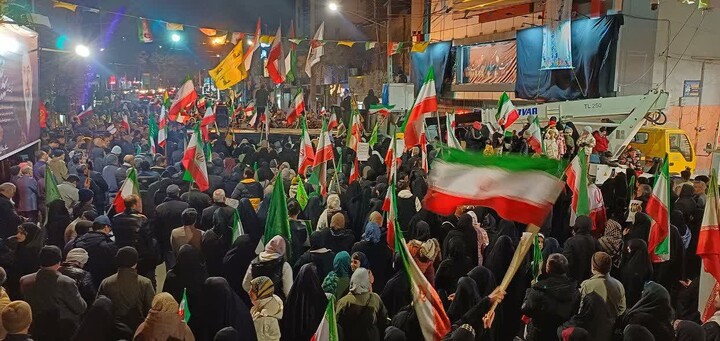 تصاویر / بیست و نهمین شب تجمع هم‌بستگی و انتقام‌جویی مردم ولایتمدار ملایر