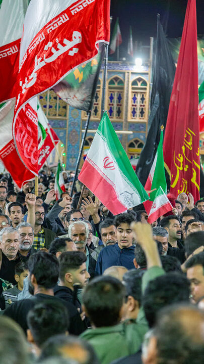 تصاویر/وداعی حماسی و باشکوه، آوازی از شجاعت و وفا، در حرم مطهر محمد هلال بن علی (ع)
