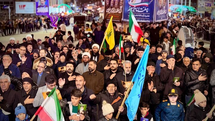 تصاویر/ ادامه تجمعات در شهرستان چالدران در حمایت از انقلاب اسلامی و خونخواهی رهبر شهید امت