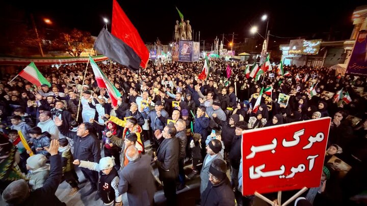 تصاویر/ ادامه تجمعات در شهرستان چالدران در حمایت از انقلاب اسلامی و خونخواهی رهبر شهید امت