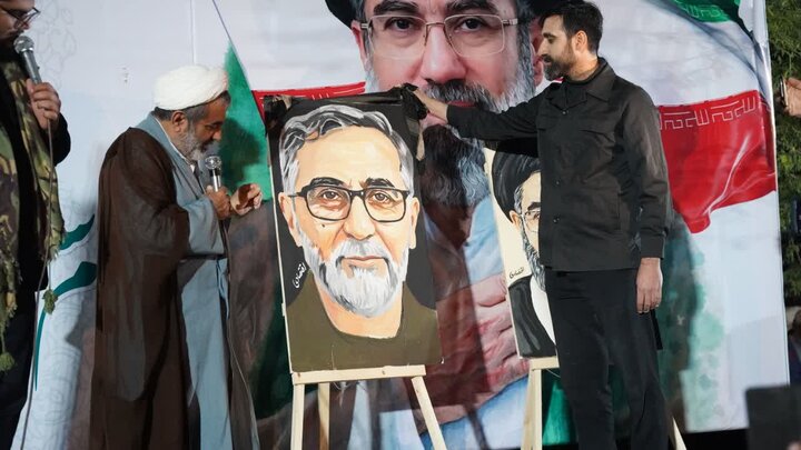تصاویر/ وداع با شهید بهنام رضایی در آبپخش