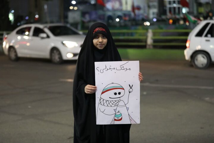 تصاویر/ تجمع شبانه در شهر رفسنجان
