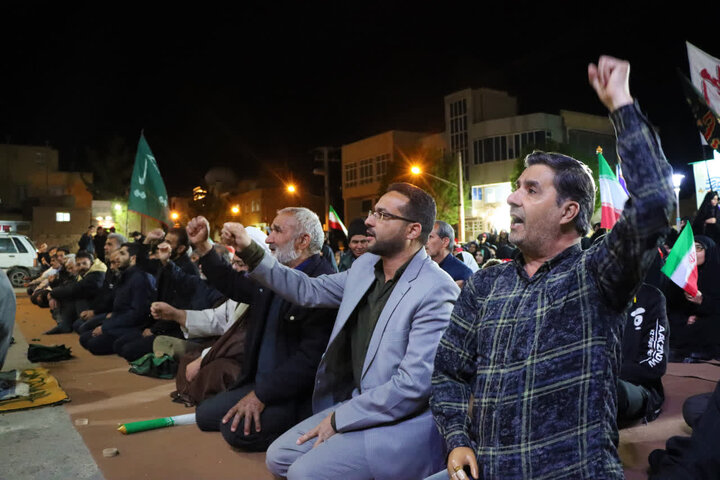 تصاویر/ نماز حماسی استغاثه به امام زمان(عج) در اشکذر