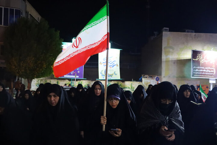 تصاویر/ نماز حماسی استغاثه به امام زمان(عج) در اشکذر