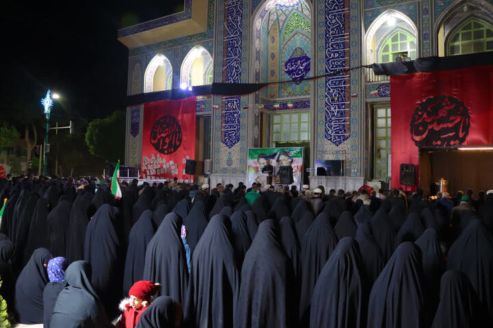 تصاویر/ نماز حماسی استغاثه به امام زمان(عج) در اشکذر
