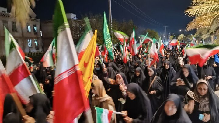 تصاویر/ راهپیمایی مردم عالیشهر در دفاع نظام اسلامی