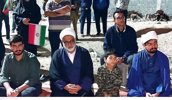 تصاویر/ مردم کنگان پای کار نظام