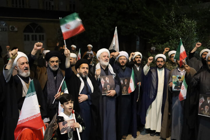 تصاویر تجمع مردمی ساری