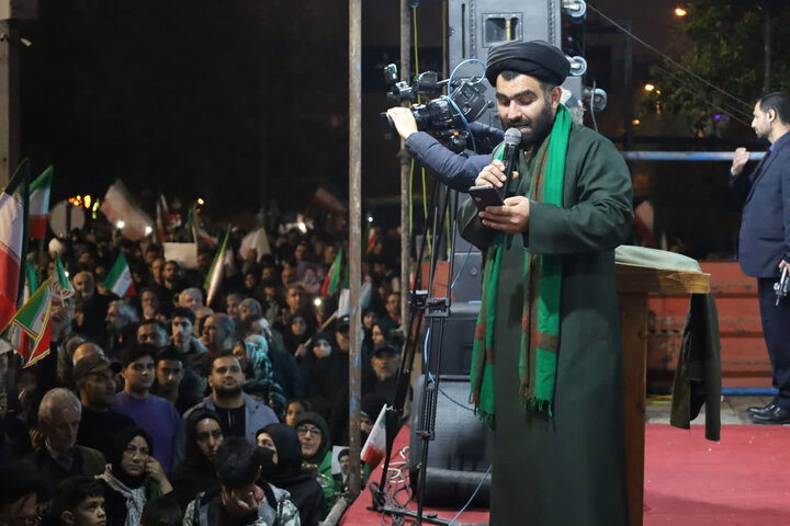 تصاویر تجمع مردمی ساری
