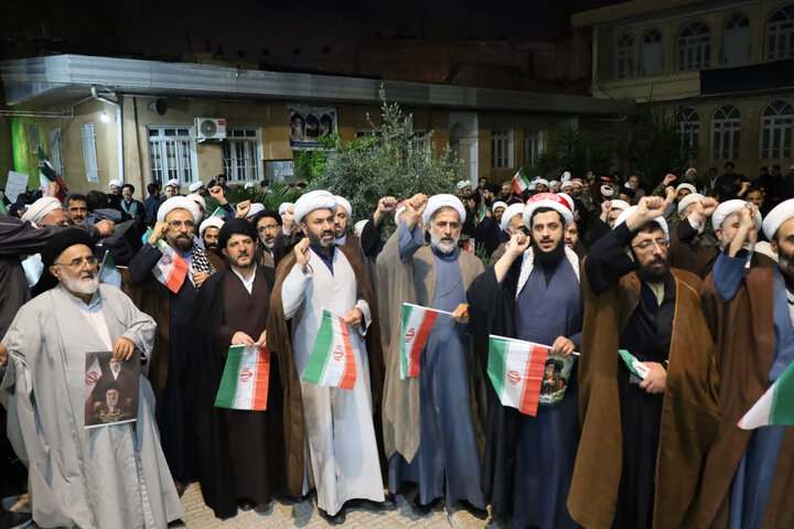 تصاویر تجمع مردمی ساری