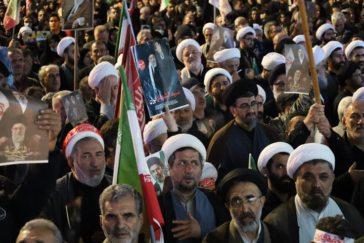 تصاویر تجمع مردمی ساری