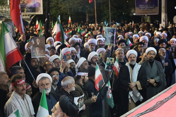 تصاویر تجمع مردمی ساری
