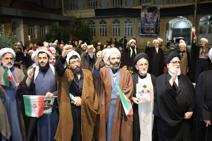 تصاویر تجمع مردمی ساری