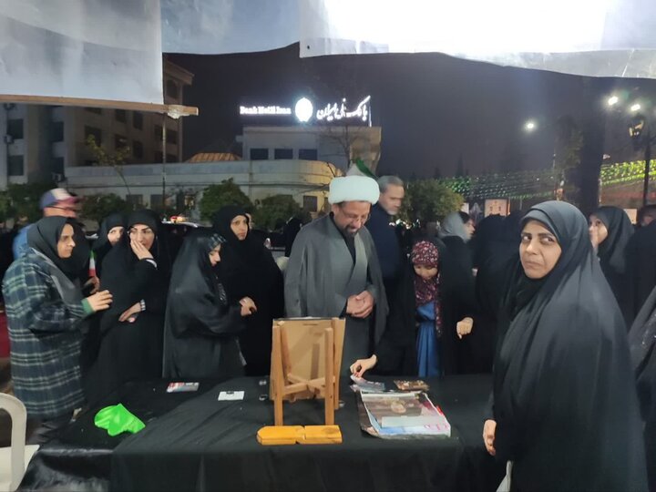تصاویر/ موکب خواهران طلبه طرح امین شهرستان ساری