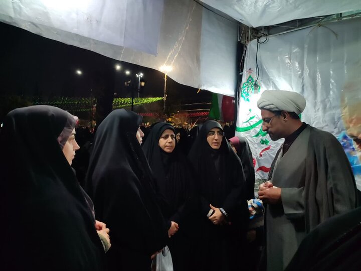 تصاویر/ موکب خواهران طلبه طرح امین شهرستان ساری