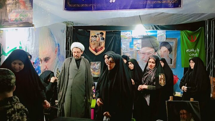 تصاویر/ موکب خواهران طلبه طرح امین شهرستان ساری