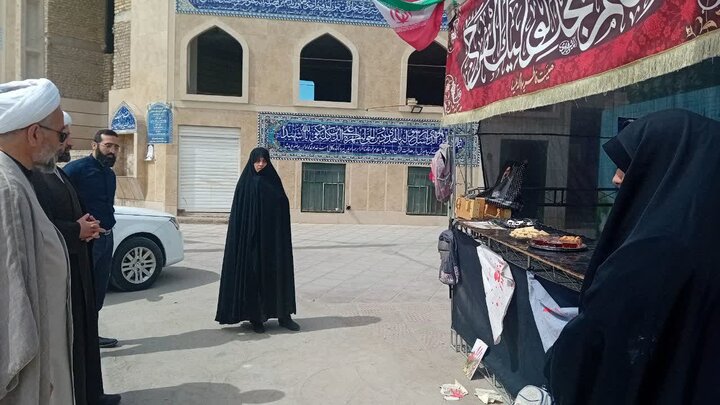 تصاویر / بازدید نمایندگان مرکز مدیریت حوزه‌های علمیه خواهران کشور از تعدادی از موکب‌های مدارس علمیه خواهران  استان یزد