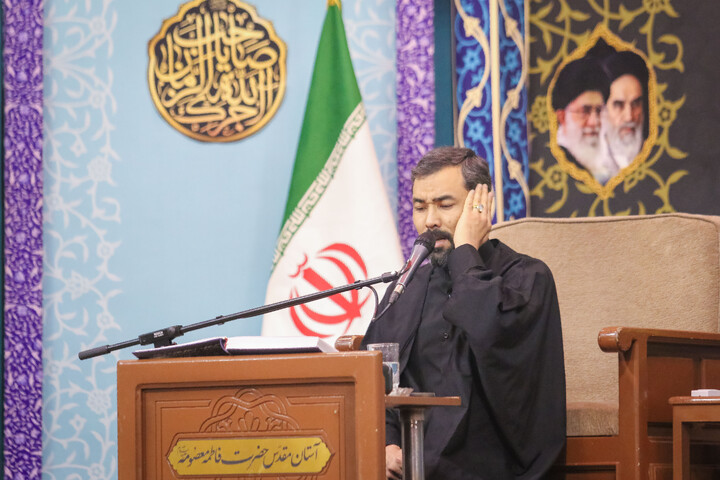 تصاویر/ آئین وداع با پیکر شهدای حمله آمریکایی صهیونی به شهرک پردیسان قم