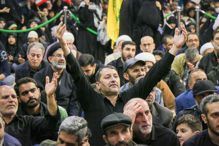 تصاویر/ آئین وداع با پیکر شهدای حمله آمریکایی صهیونی به شهرک پردیسان قم