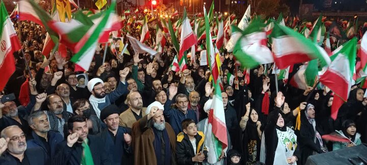 تصاویر/ بیست‌ونهمین موج خروش حماسی مردم قرچک
