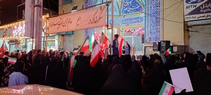 تصاویر/ بیست‌ونهمین موج خروش حماسی مردم قرچک