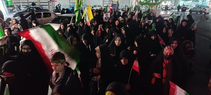 تصاویر/ بیست‌ونهمین موج خروش حماسی مردم قرچک