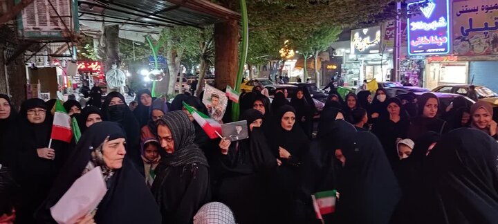 تصاویر/ بیست‌ونهمین موج خروش حماسی مردم قرچک