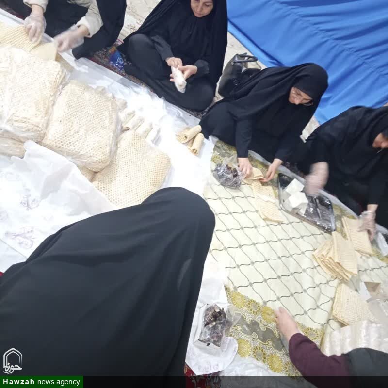 حضور پرشور بانوان طلبه مجتمع آموزش علوم اسلامی کوثر در شبهای حماسه