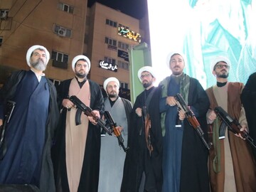 تصاویر/ حضور فرهنگی _ رزمی طلاب و روحانیون شهر پرند