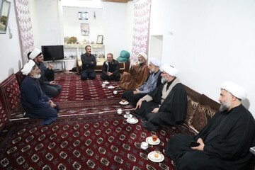 تصاویر/ دیدار مسئولان حوزوی استان سمنان با حجت‌الاسلام محمدرضا محبوبی در فولادمحله