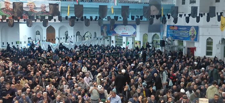 بزرگداشت شهادت دکتر علی لاریجانی در مصلّای آمل