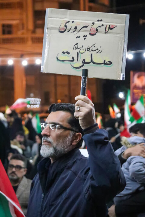 تصاویر/ تجمع بزرگ بیست و نهمین شب مردم غیور شهرستان آران و بیدگل درمیدان سردارسلیمانی