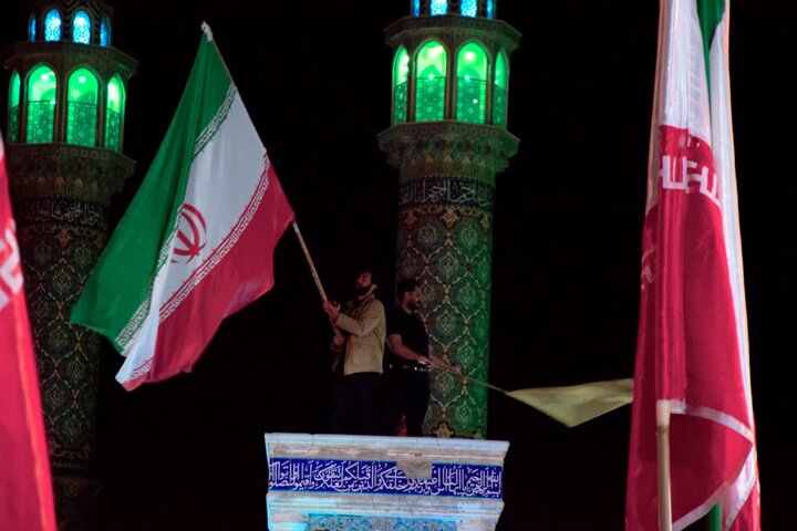 تصاویر/ تجمع بزرگ بیست و نهمین شب مردم غیور شهرستان آران و بیدگل درمیدان سردارسلیمانی