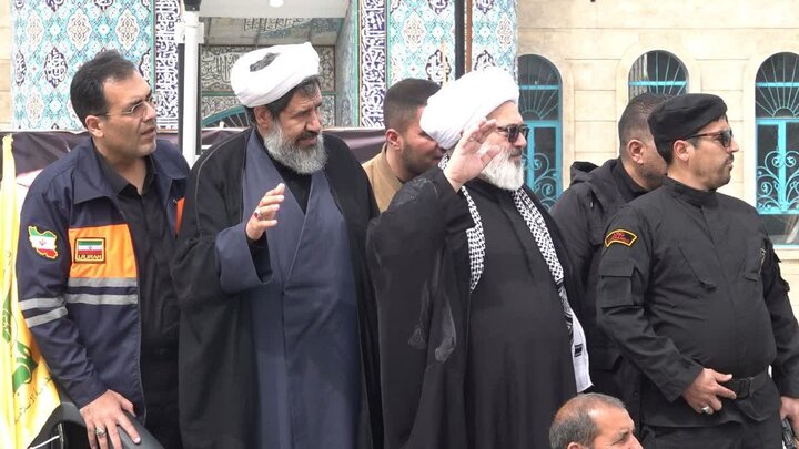 تصاویر/ رژه بیعت کامیون‌داران میاندوآبی با رهبر انقلاب